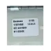 Нагревательный элемент (ТЭН 1800W) в сборе с улиткой для посудомоечных машин Ariston, Indesit HTR105ID