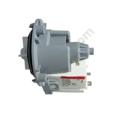 Насос сливной Askoll 40W (без улитки, 3 винта, клеммы перпендикулярно) 63AB912_ALU