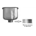 Ведро (контейнер) для хлебопечки Kenwood ВМ450, BM350 старого образца KW712245